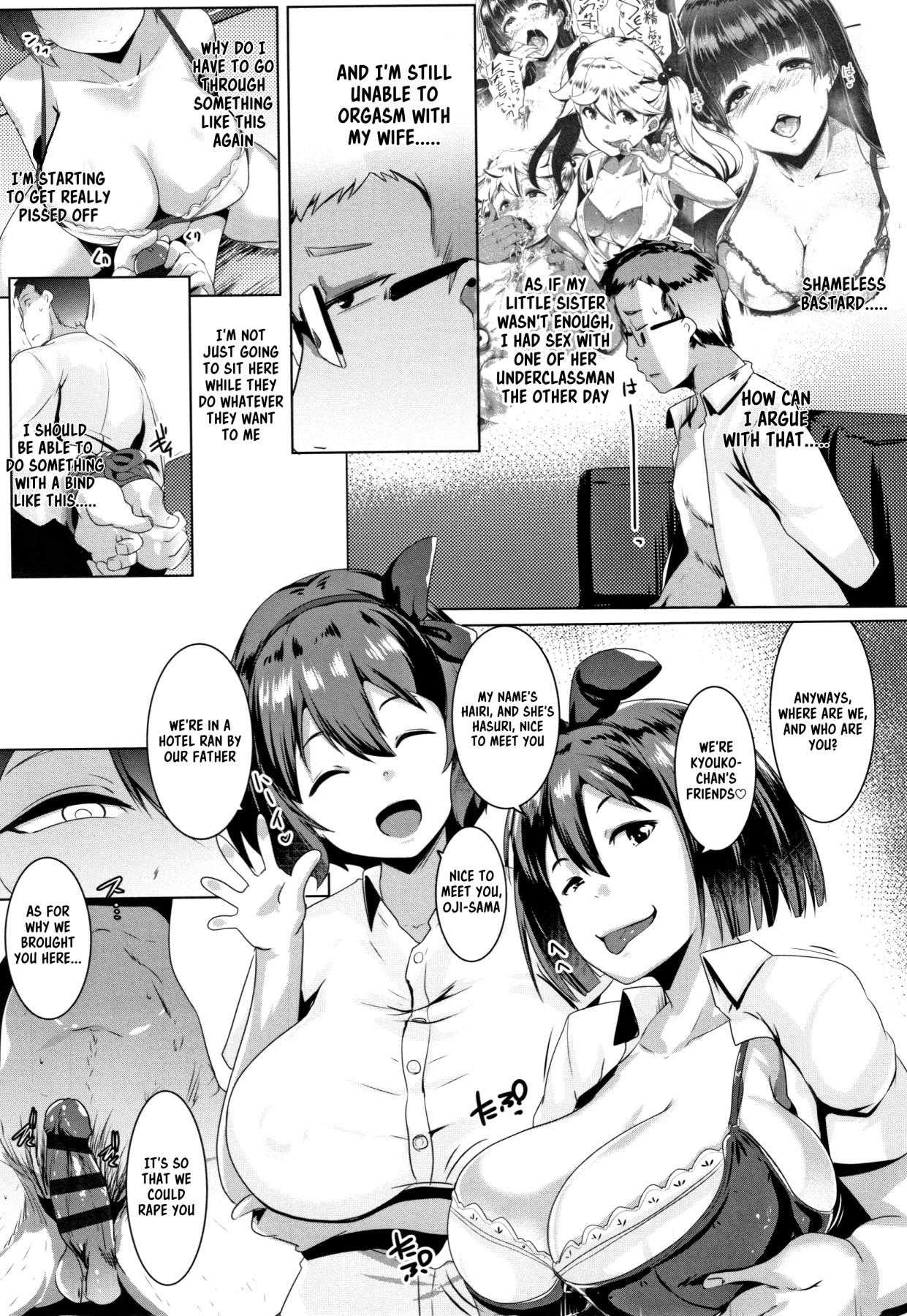 Hentai Manga Comic-Blind Love Mating P3-Read-3